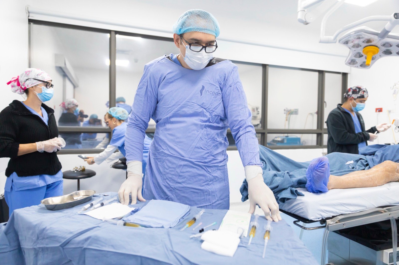 Operating room at Stemcells Colombia